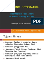 Dipensing Sitostatika: Disampaikan Pada Acara in House Training RS PHC