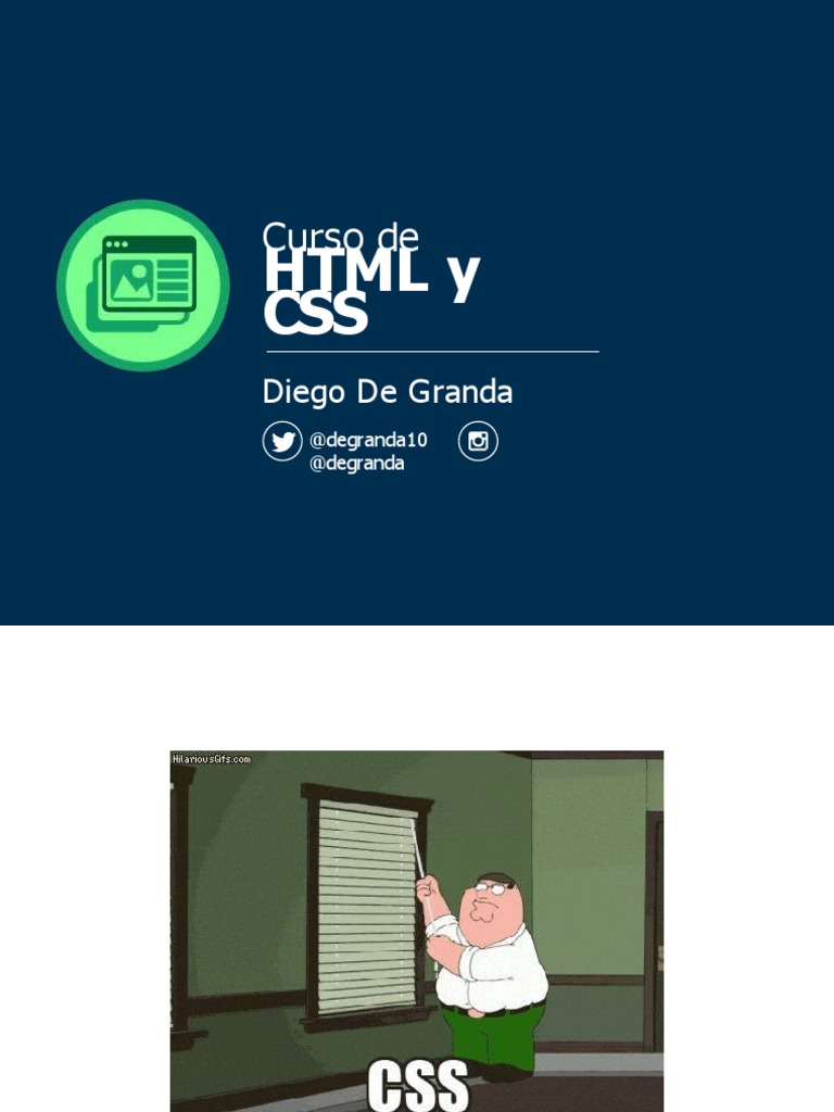 Fundamentos de HTML y CSS para Web Developers | PDF | Ingeniería de ...