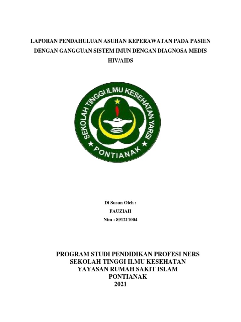 Laporan Pendahuluan Hiv & Aids | PDF