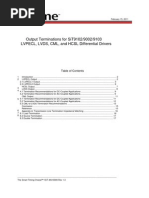  Output Terminations for SiT9102/9002/9103 LVPECL, LVDS, CML, and HCSL Differential Drivers