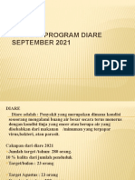 Capaian Program Diare September