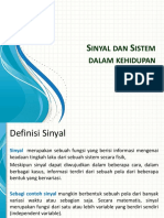 Sinyal Sistem Dalam Kehidupan Sehari-Hari