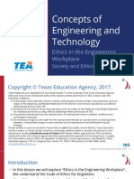 Concepts of Engg and Tech - Ethics in The Engineering Workplace - 13
