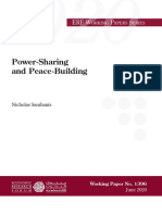 Power-Sharing and Peace-Building: Erf W P S