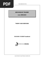 Microwave Trainer Mod. MW-E/EV: Theory and Exercises