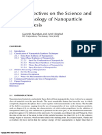 Perspectives On The Science and Technology of Nanoparticle Synthesis