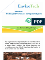 Waste and Water Use: Tracking and Compliance Management System