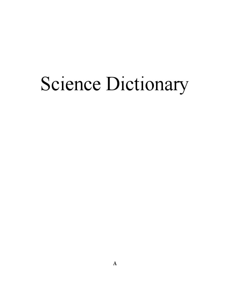 Science Dictionary PDF Meteoroid Seismology