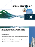 Chapter 1 Statement of Financial Position