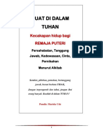 Kecakapan Hidup Bagi Remaja Puteri