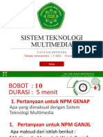 Soal Uts TF - Sistem Teknologi Multimedia - 7c - Taufan Effendi