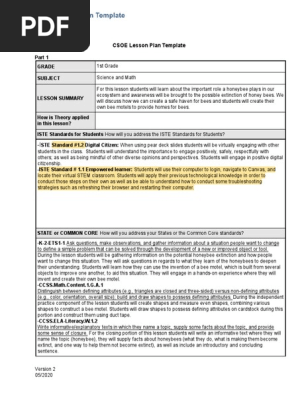 stem lesson plan with inquiry