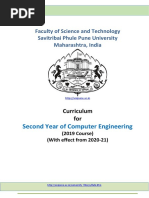 SPPU Fourth Year Computer Engineering Syllabus | PDF | Computing ...