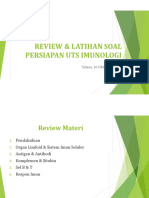 Review & Latihan Soal UTS Imunologi - Oktober 2018 - Rev2