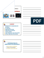 Semiconductor Materials: Content