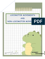 Locomotor Movements and Non-Locomotor Movements