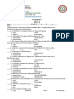 G10 MAPEH Summative Q1