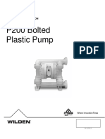 P200 Bolted Plastic Pump 1