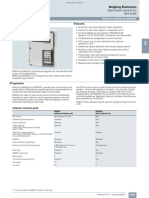 Siemens Integrator Milltronics BW500 and BW500L Datasheet