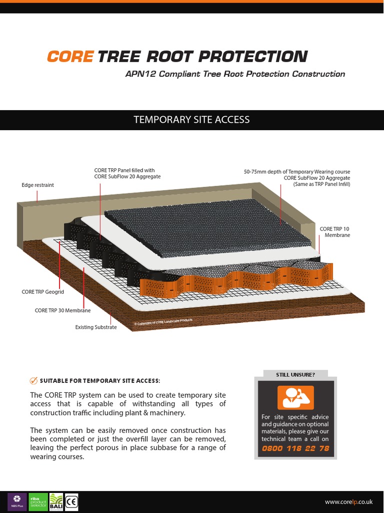 CORE TRP Construction Diagrams PDF Construction Aggregate