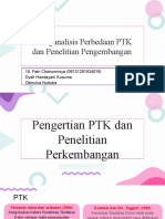 Perbedaan PTK Dan Pengembangan