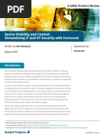 Device Visibility and Control: Streamlining IT and OT Security With Forescout