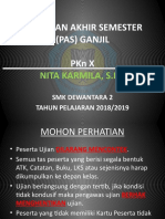 Soal Uas PKN 2018-2019 Kelas X (Nita Karmila)