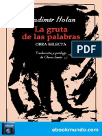 Vladimir Holan - La Gruta de Las Palabras