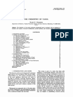 The Chemistry of Taxol: David G. I. Kingston