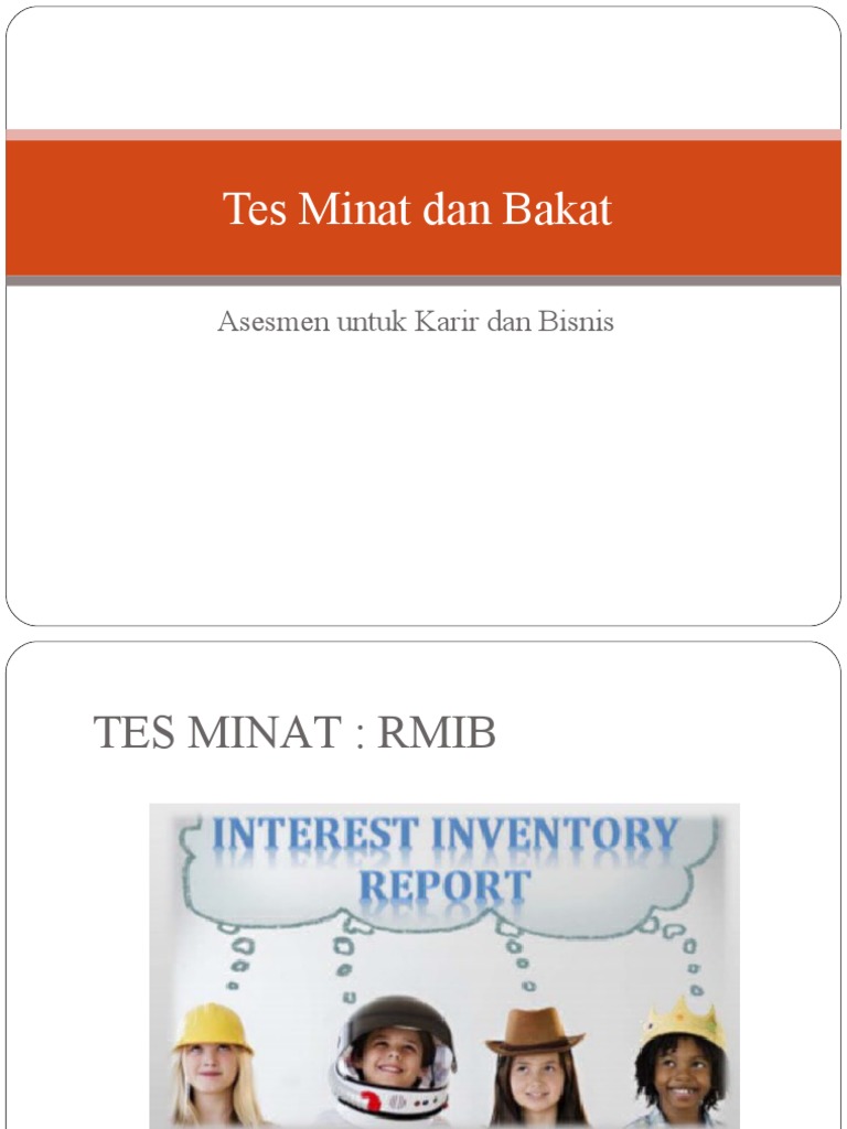 Tes Minat RMIB | PDF