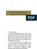 Hakikat Keluarga Dan Cara Pembentukkan Keluarga