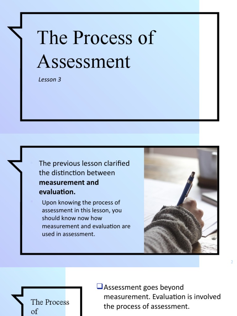 Understanding the Assessment Process | PDF | Educational Assessment ...
