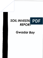 Soil Investigation Report (Gawadar)