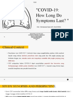 CME How Long Covid Symptom Last