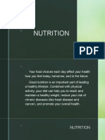 Nutrition