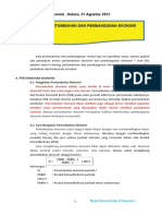 Materi Pertumbuhan Dan Pembangunan Ekonomi, Kls XI SMT 1