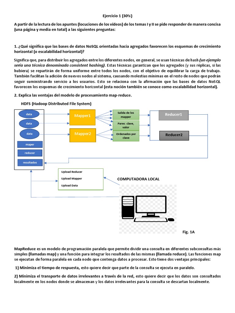 Escalabilidad Horizontal en NoSQL | PDF | No Sql | Bases de datos