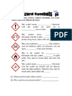 Safety Symbols Worksheet