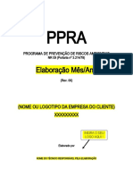 PPRA Modelo de Documento - SEGSEMPRE