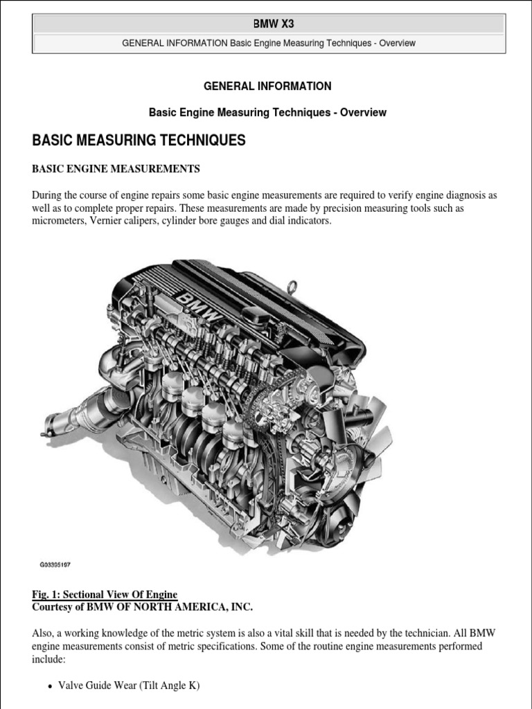 BMW x3 E83 2003 2010 Workshop Service Manual | PDF | Bluetooth | Litre