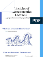 Macroeconomics Lecture 6: Aggregate Demand and Supply Model