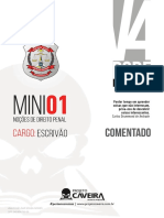 1º Mini - Penal - Escrivão (Pós-Edital) - PCDF V4 - Projeto Caveira