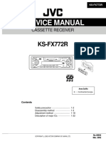 JVC KS - FX772R Service Manual