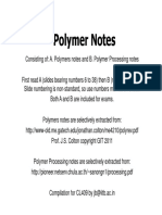 Polymer Notes