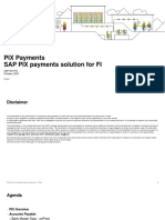 PIX Payments SAP PIX Payments Solution For FI: Sap Gs Fin October, 2021