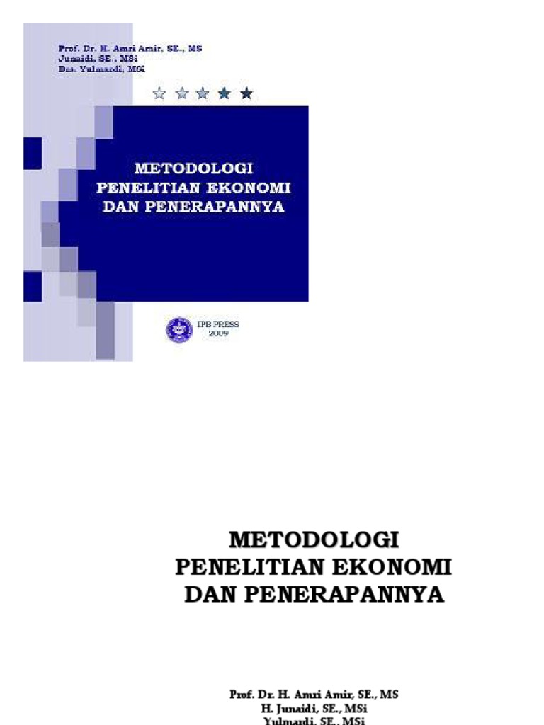 Metodologi Penelitian Pdf