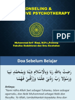 Konseling & Supportive Psychotherapy: Muhammad Arif Rizqi, M.Psi.,Psikolog Fakultas Kedokteran Dan Ilmu Kesehatan