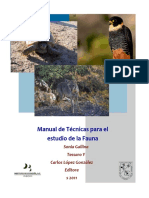 Manual de Tecnicas Para El Estudio de La Fauna