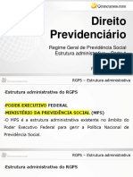 Aula 13 - Estrutura Administrativa do RGPS - Parte 01