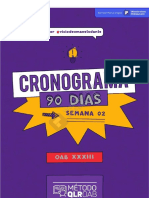 Dlscribcom PDF Cronograma Vicio de Uma Estudante Semana 2 DL